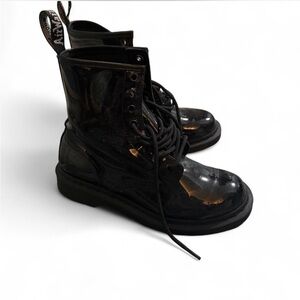 Dr. Martens Black Lace-Up Boots